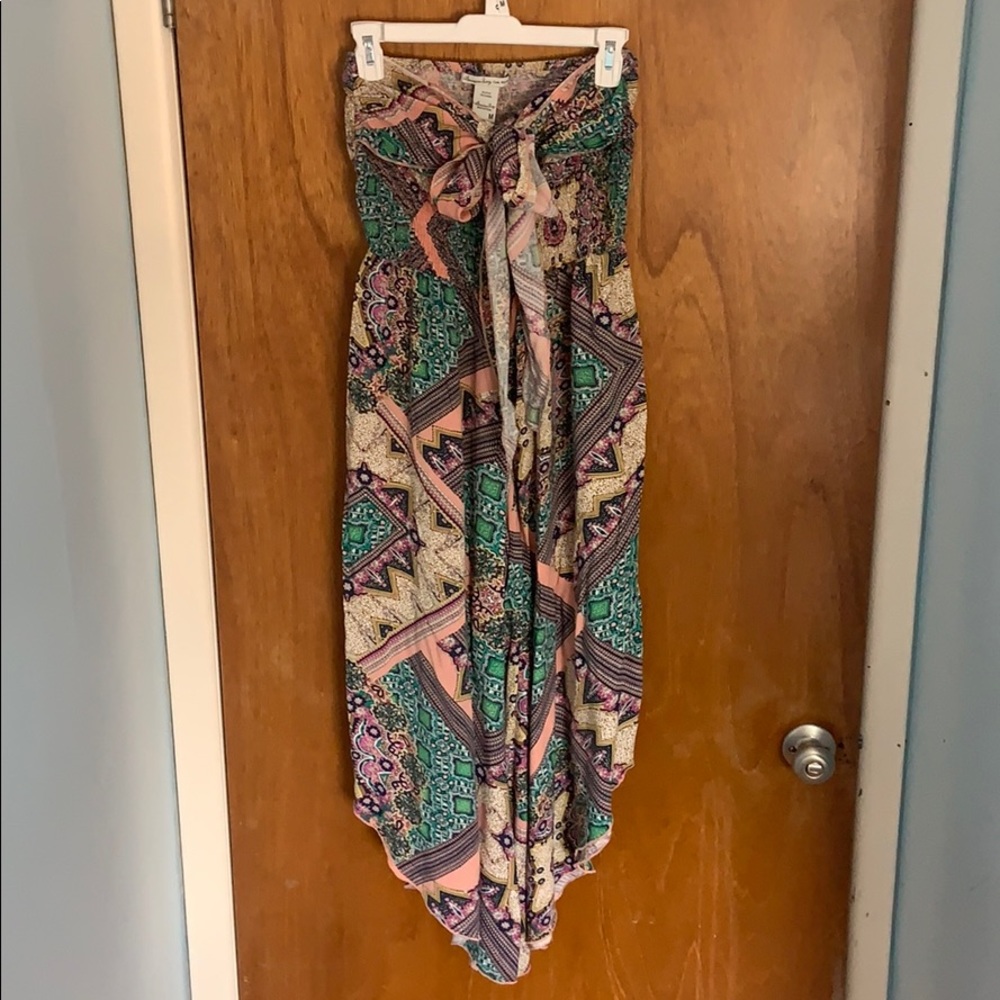 Bohemian wide legged jumpsuit